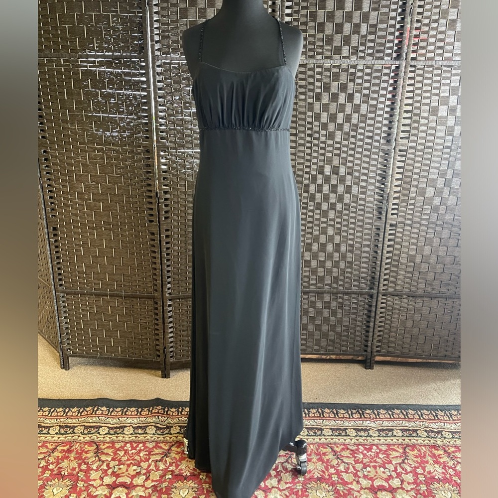 Bill Levkoff Long Black Formal Dress